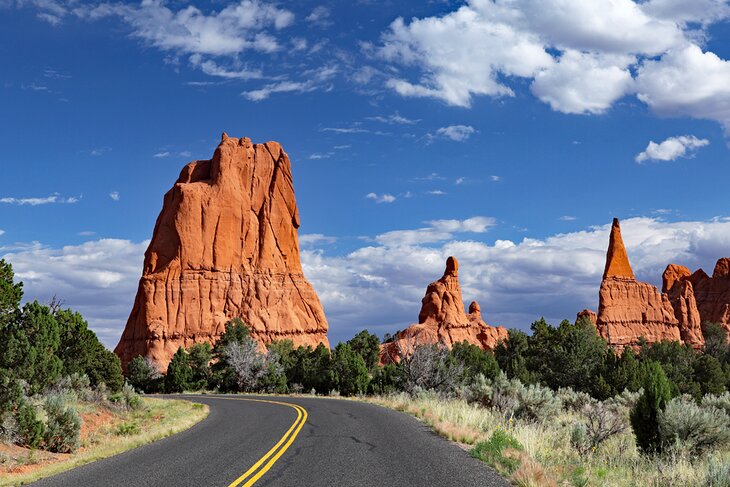 Road through Kodachrome Basin State Park