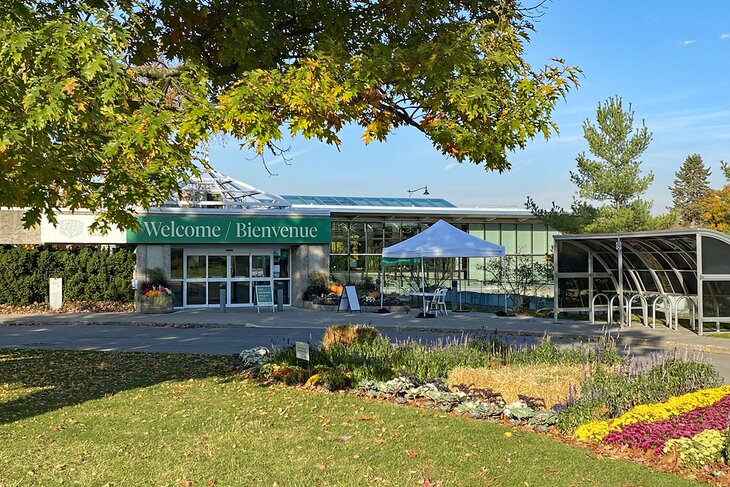 Entrance to the Royal Botanical Gardens