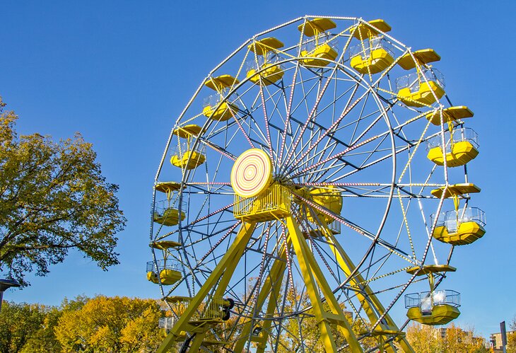 Ferris wheel at Kinsmen Park