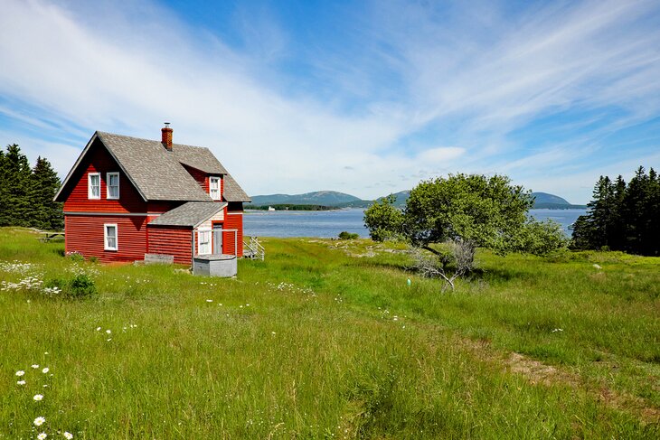 Cottage on Baker Island