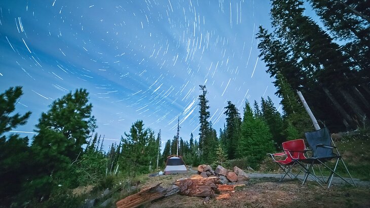 Campsite on Mt. Hood