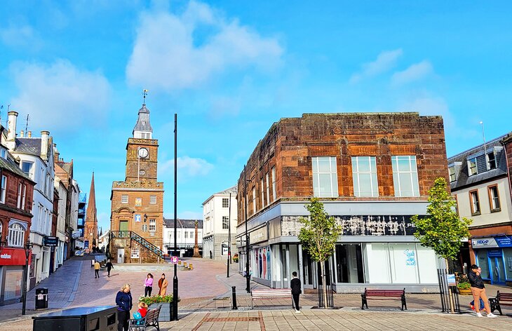 Midsteeple Quarter, Dumfries Town Center