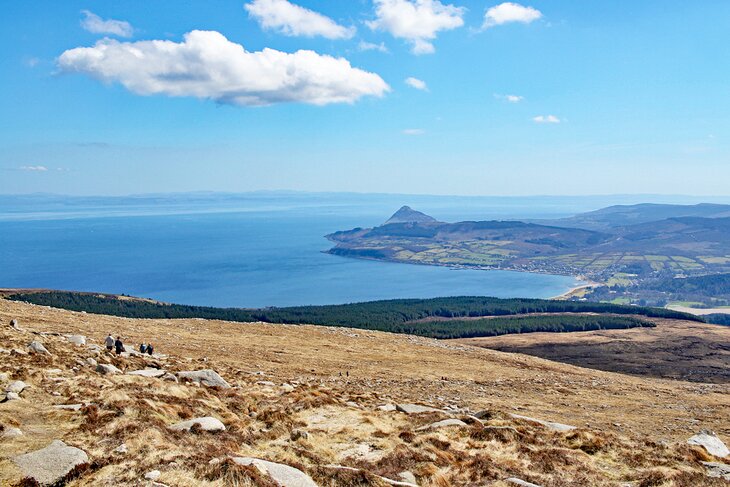 View from Goat Fell peak