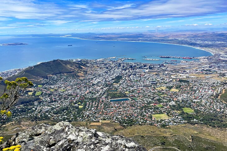 View over Cape Town