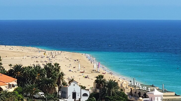 View over Playa Matorral