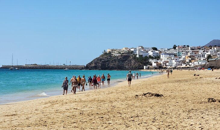 Beach at Morro Jable