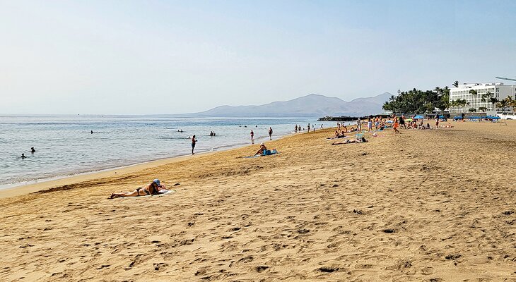 Playa Blanca in Puerto del Carmen