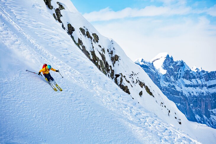 Skiing at Chamonix