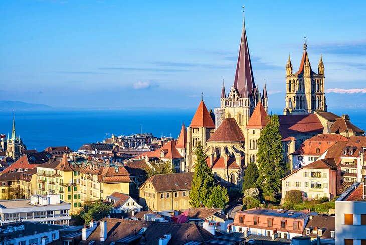 View over Lausanne, Switzerland