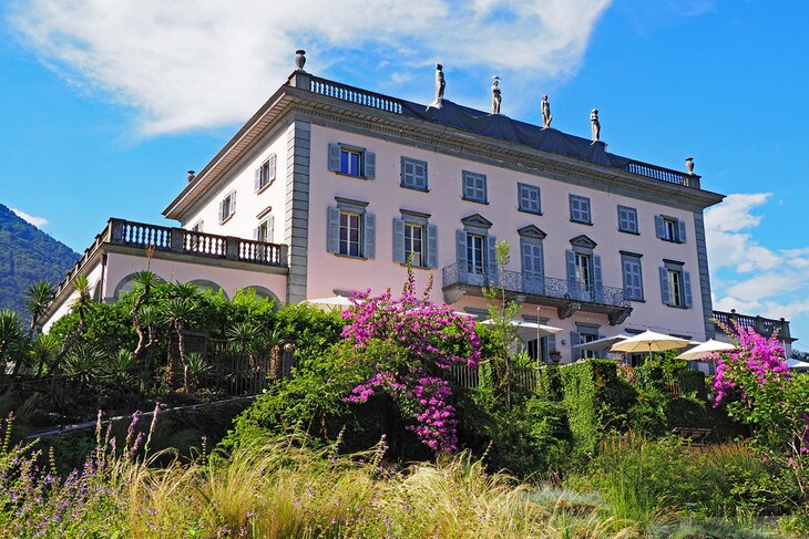 Historical building on the Brissago Islands