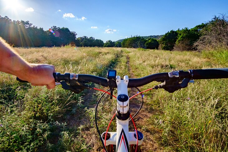 Mountain Biking in Colorado Bend State Park