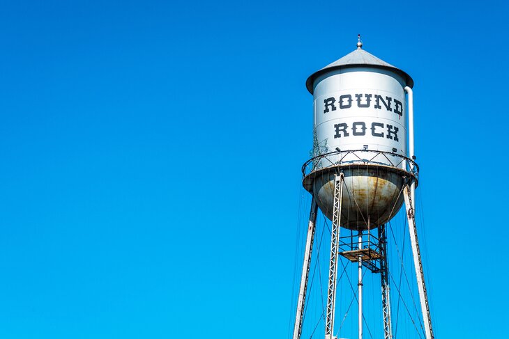Round Rock water tower