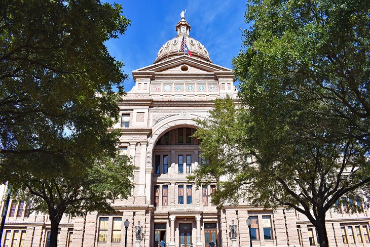 Texas Capitol in Downtown Austin, TX