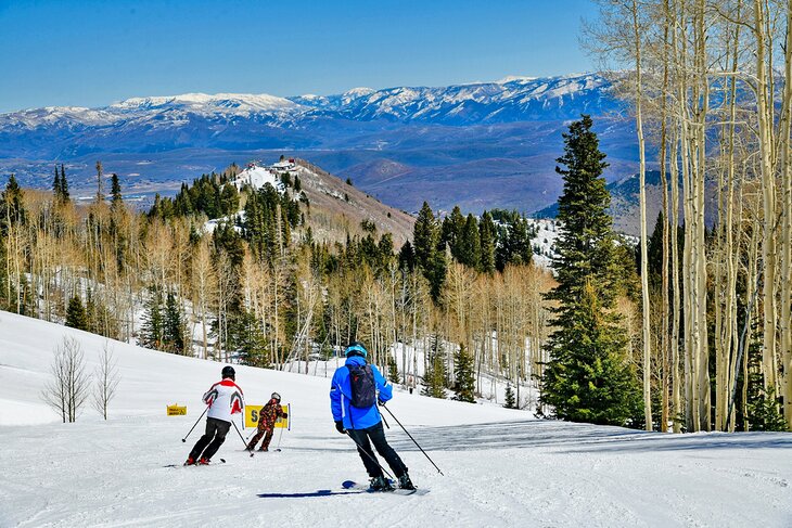 Skiing in Park City