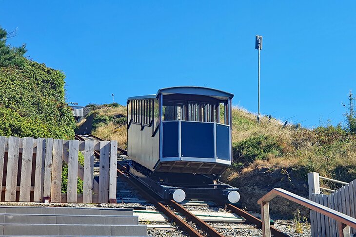 Funicular railway in Aberyswyth