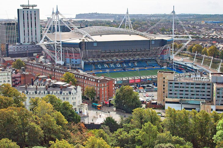 Principality Stadium in Cardiff