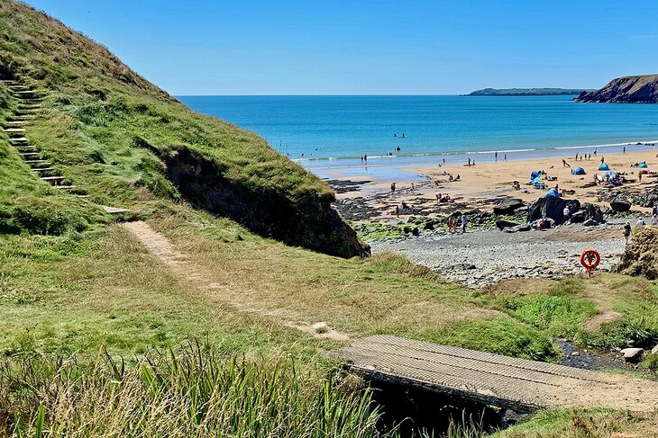 Pembrokeshire Coast Path in Tenby