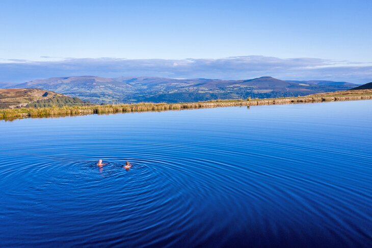 Wild swimming in the Brecon Beacons