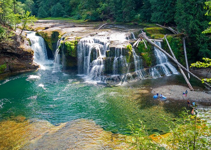 Lower Lewis River Falls