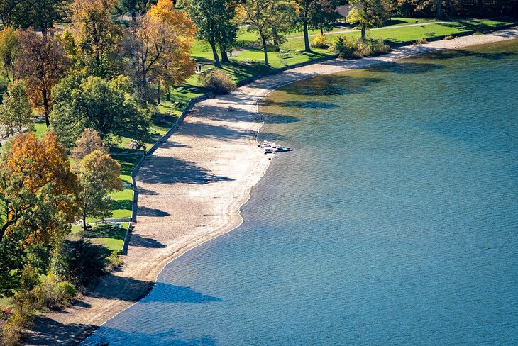 Devil's Lake State Park Beach