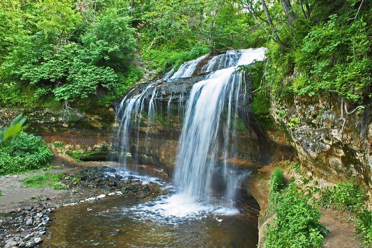 Cascade Falls, Wisconsin