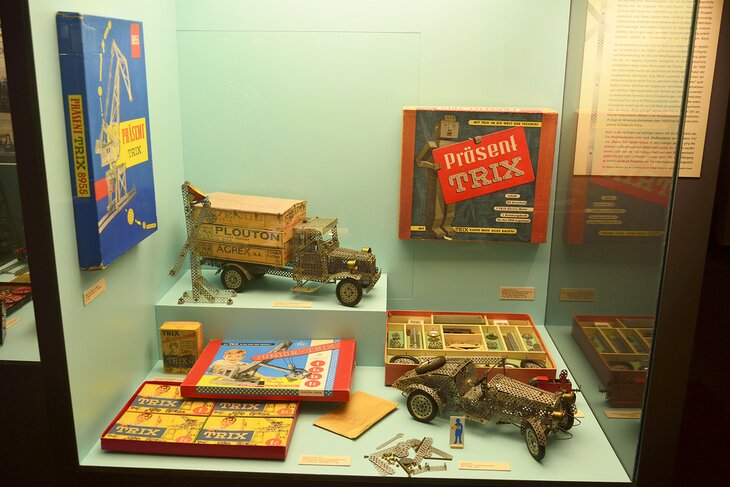 Exhibit at the Toy Museum