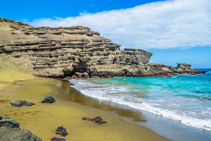 Papakolea Green Sand Beach