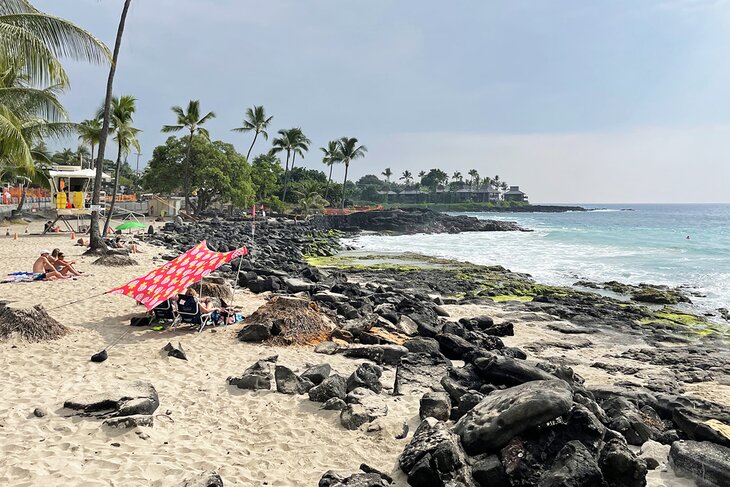 Magic Sands Beach in Kailua-Kona