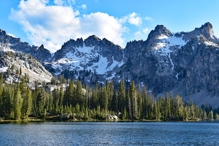 Sawtooth Mountains in the Sawtooth National Recreation Area