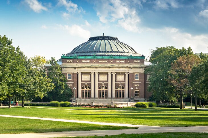 Foellinger Auditorium at the University of Illinois Champaign-Urbana