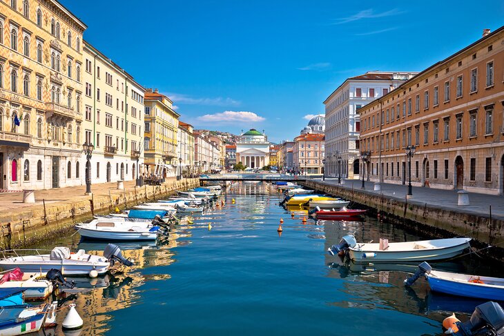 Canale Grande in Trieste, Italy
