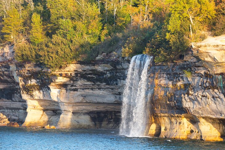 Spray Falls, Michigan