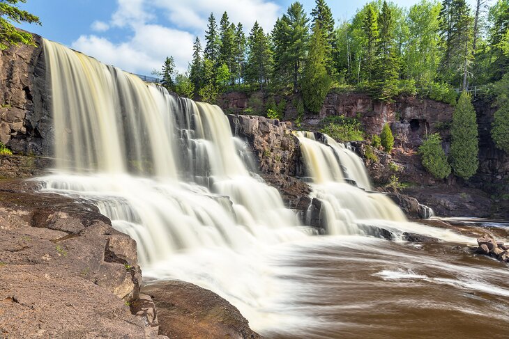 Middle Falls, Gooseberry Falls State Park