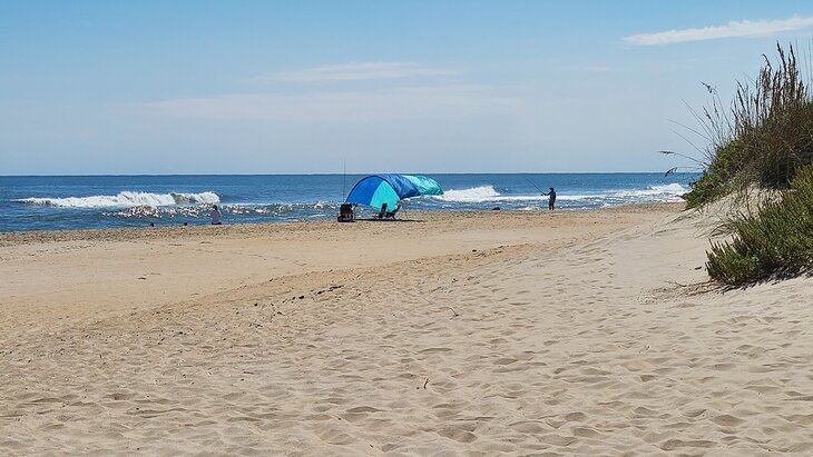 The beach at Salvo