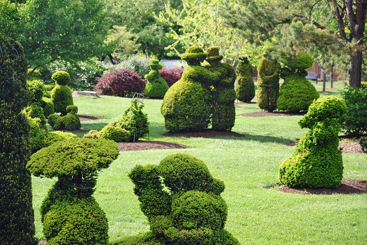 Topiary Park in Columbus, Ohio