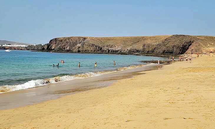 Playa Mujeres on Lanzarote