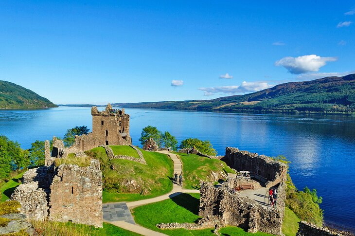 Urquhart Castle on Loch Ness