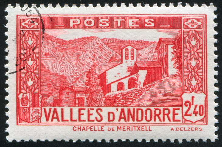Andorran stamp
