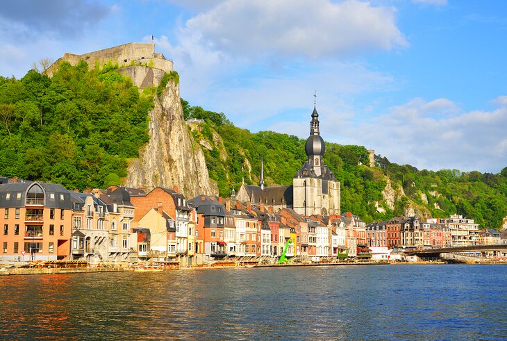 Dinant in the Upper Meuse Valley, Belgium
