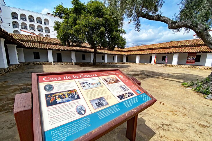 Casa de la Guerra adobe