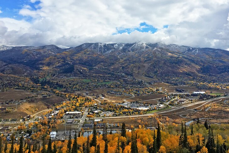 View of Mt. Werner from Emerald Mountain