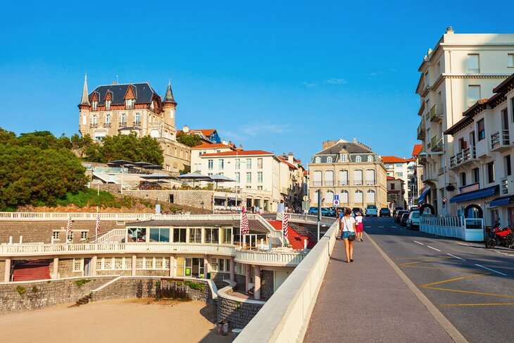 Street in Biarritz