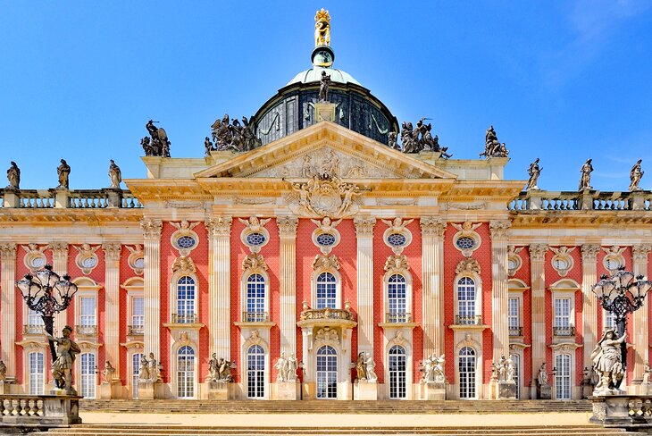 New Palace (Neues Palais) in Potsdam, Germany