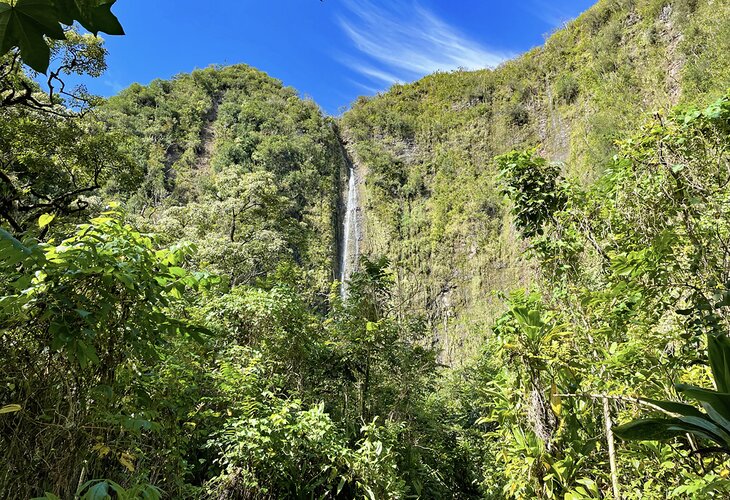 Waimoku Waterfall on Maui
