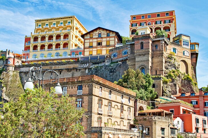 Historic buildings in Sorrento