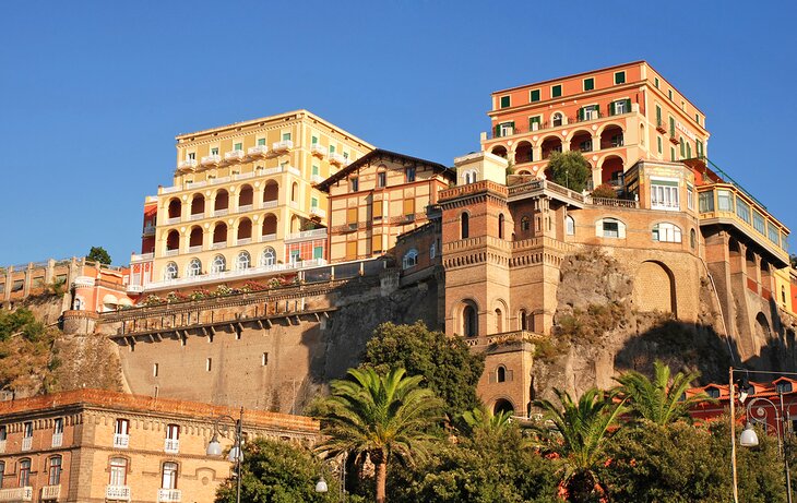 Historic buildings in Sorrento