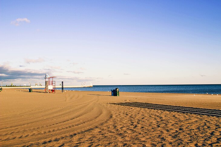 Beach at Port Stanley