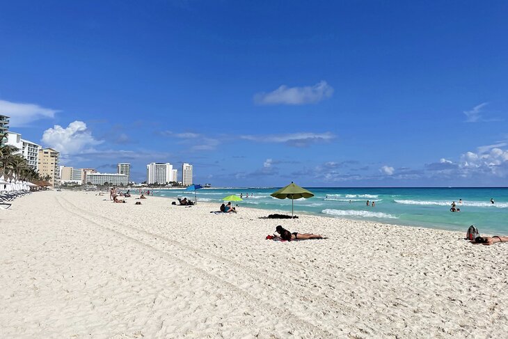 Playa Chac Mool near Playa del Carmen