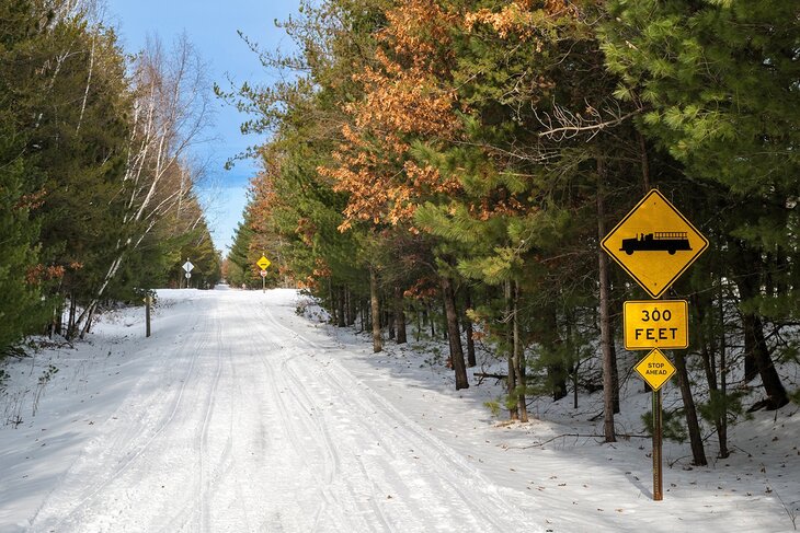 Paul Bunyan Trail in Nisswa