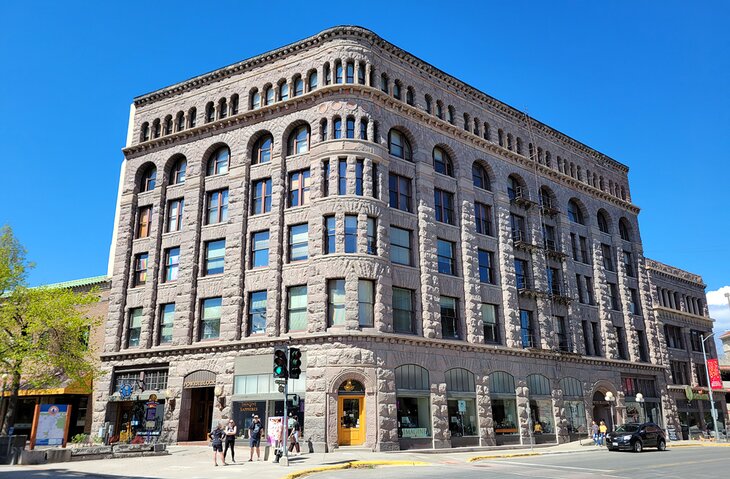 Historical building in Helena, Montana